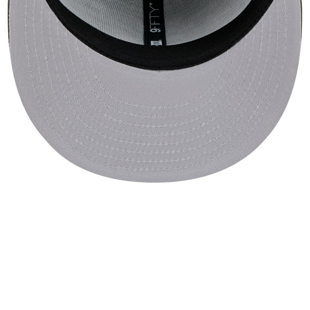 Miami Dolphins New Era Main 9FIFTY Snapback Hat - Olive - NFL