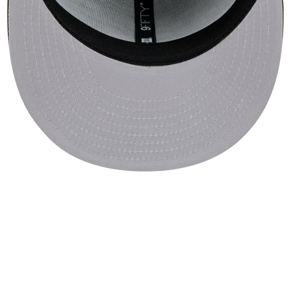 Miami Dolphins New Era Main 9FIFTY Snapback Hat - Olive - NFL