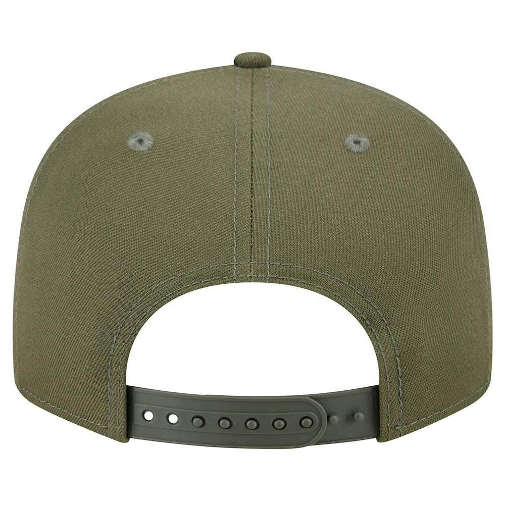 Detroit Lions New Era Main 9FIFTY Snapback Hat - Olive - NFL