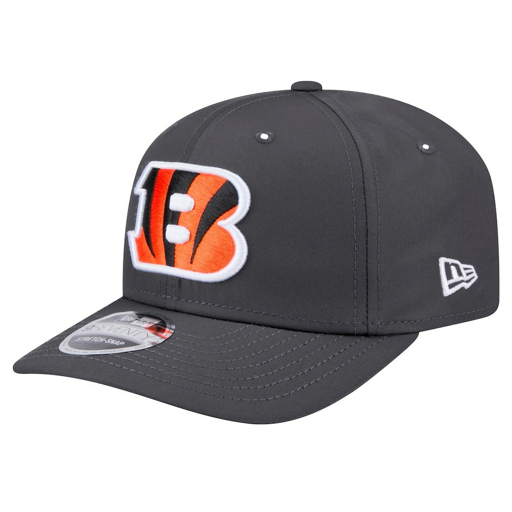 Cincinnati Bengals New Era Main 9SEVENTY Stretch-Snap Hat - Graphite - NFL