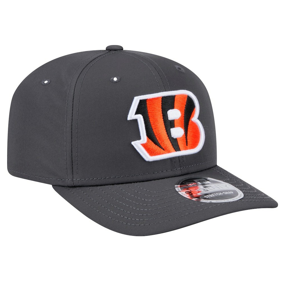 Cincinnati Bengals New Era Main 9SEVENTY Stretch-Snap Hat - Graphite - NFL