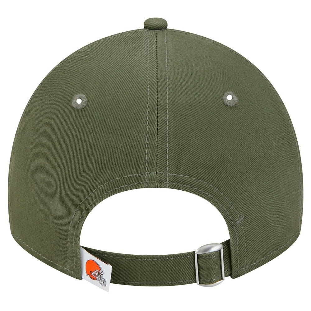 Cleveland Browns New Era Main 9TWENTY Adjustable Hat - Olive - NFL