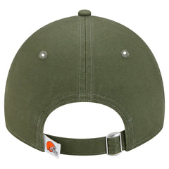 Cleveland Browns New Era Main 9TWENTY Adjustable Hat - Olive - NFL