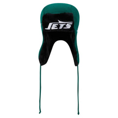 New York Jets New Era Helmet Head Trapper Knit Hat - Green - NFL