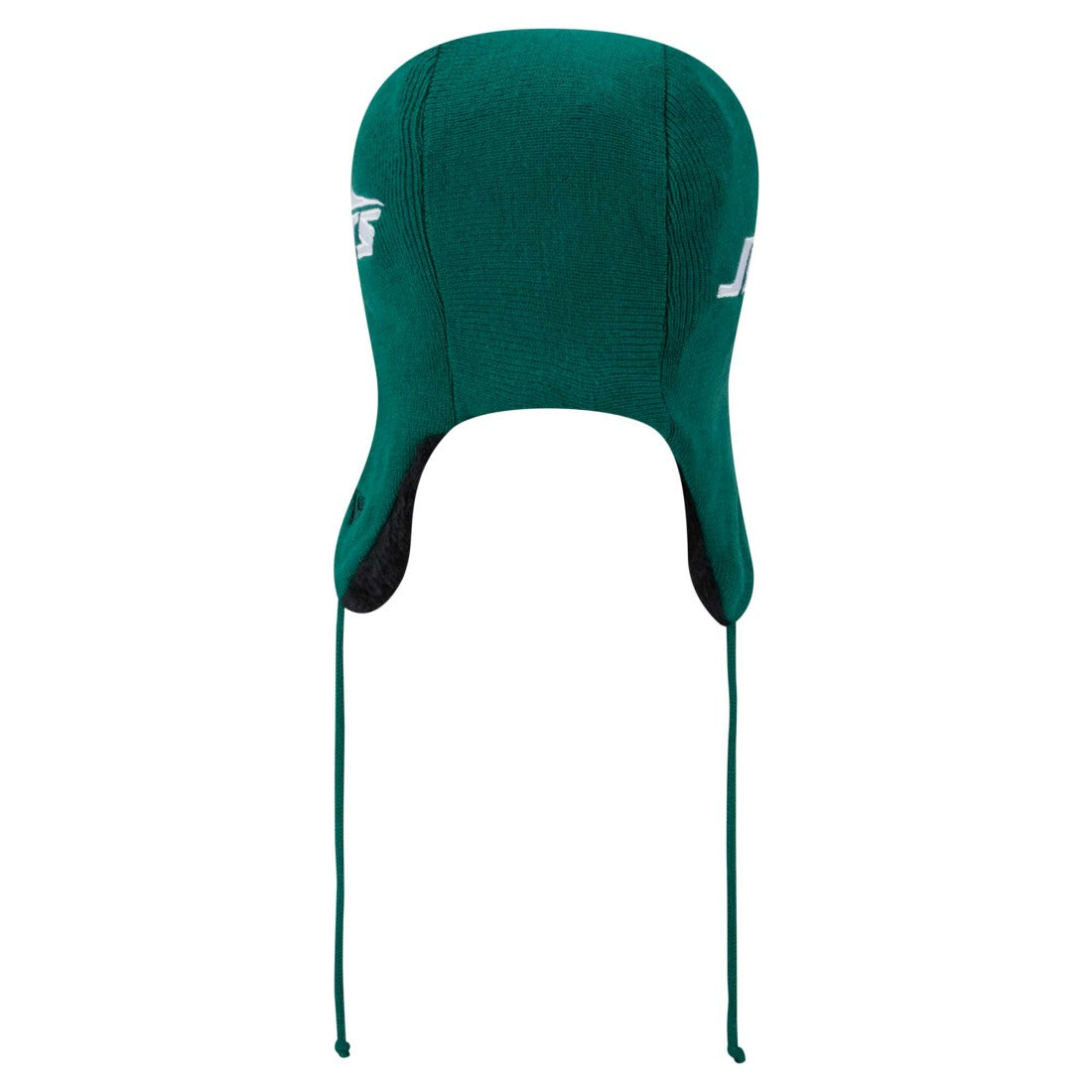 New York Jets New Era Helmet Head Trapper Knit Hat - Green - NFL
