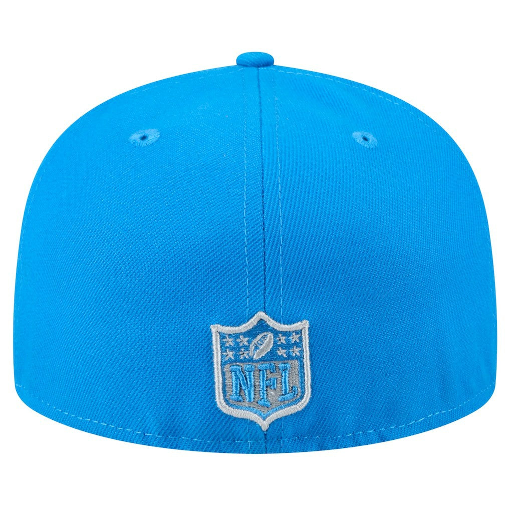 New Era Detroit Lions Blue Main 59FIFTY Fitted Hat - NFL