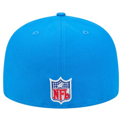 New Era Detroit Lions Blue Alternate Main 59FIFTY Fitted Hat - NFL