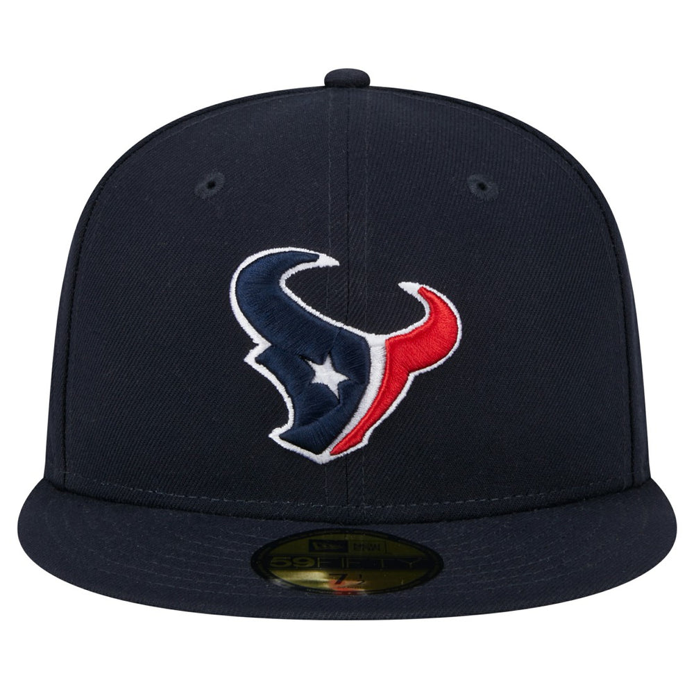 Houston Texans New Era Main Side Patch 59FIFTY Fitted Hat - Navy - NFL