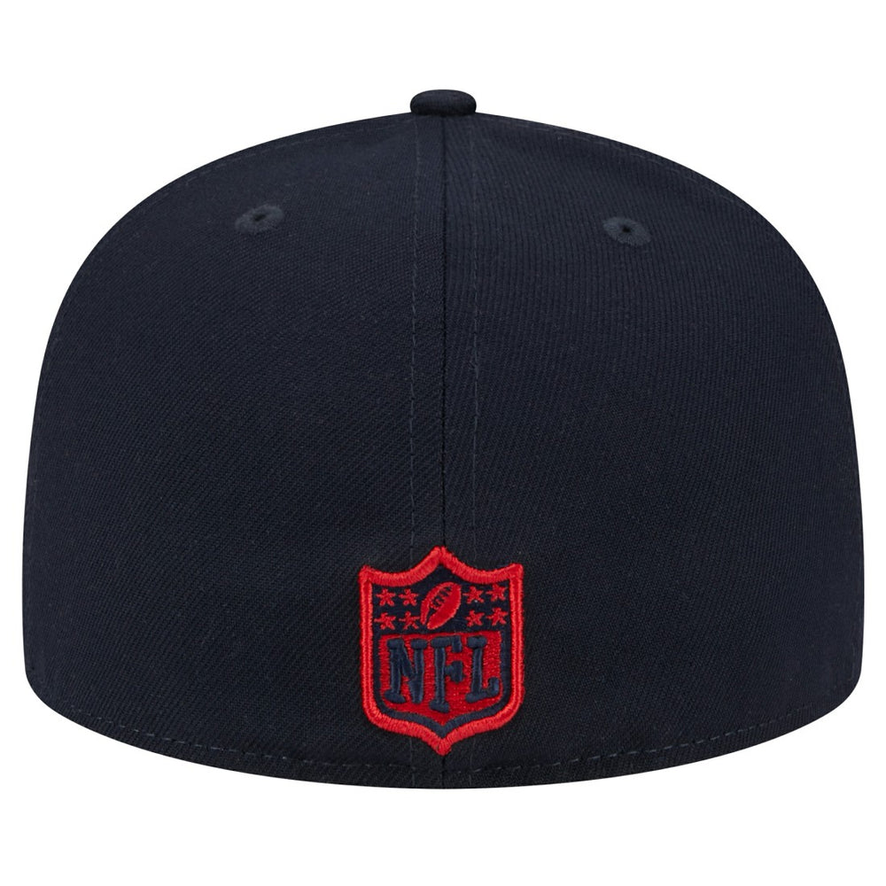 Houston Texans New Era Main Side Patch 59FIFTY Fitted Hat - Navy - NFL