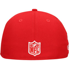 New Era Houston Texans Red Main Patch 59FIFTY Fitted Hat - NFL