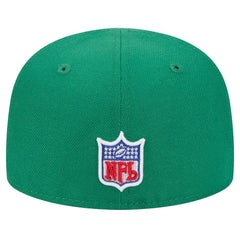 Philadelphia Eagles New Era Youth Main 59FIFTY Fitted Hat - Kelly Green - NFL