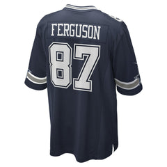 Jake Ferguson Dallas Cowboys Team Game Jersey - Navy - Nike
