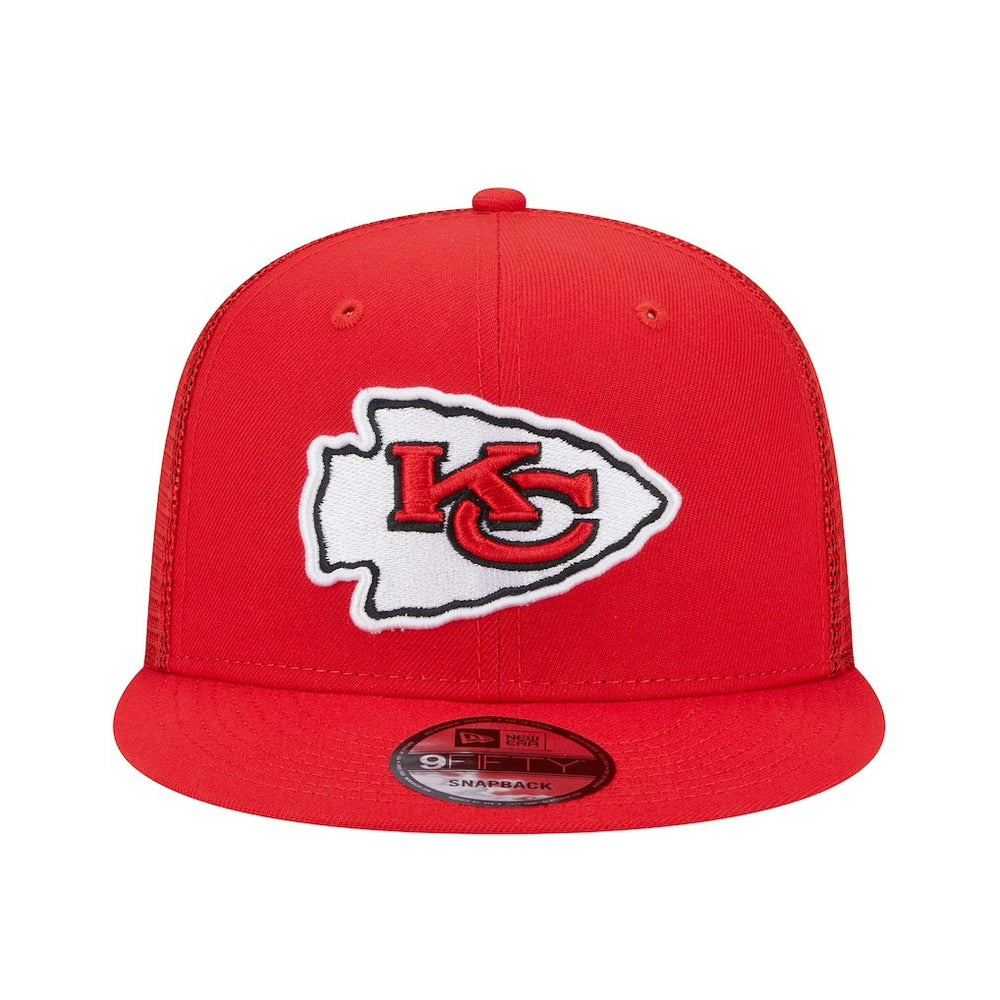 Kansas City Chiefs New Era Main Trucker 9FIFTY Snapback Hat - Red - NFL