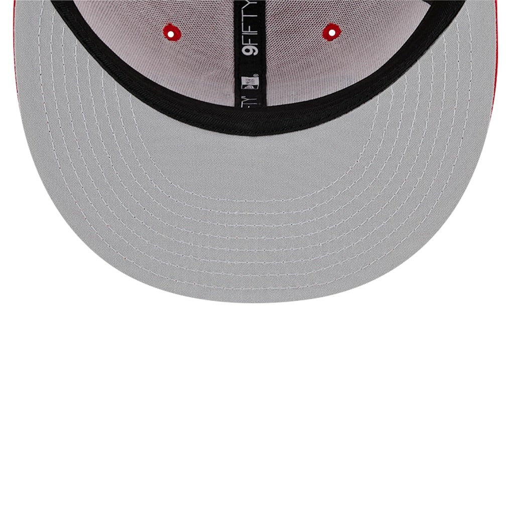 San Francisco 49ers New Era Main Trucker 9FIFTY Snapback Hat - Scarlet - NFL
