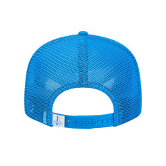 Detroit Lions New Era Throwback Main Trucker 9FIFTY Snapback Hat - Blue - NFL
