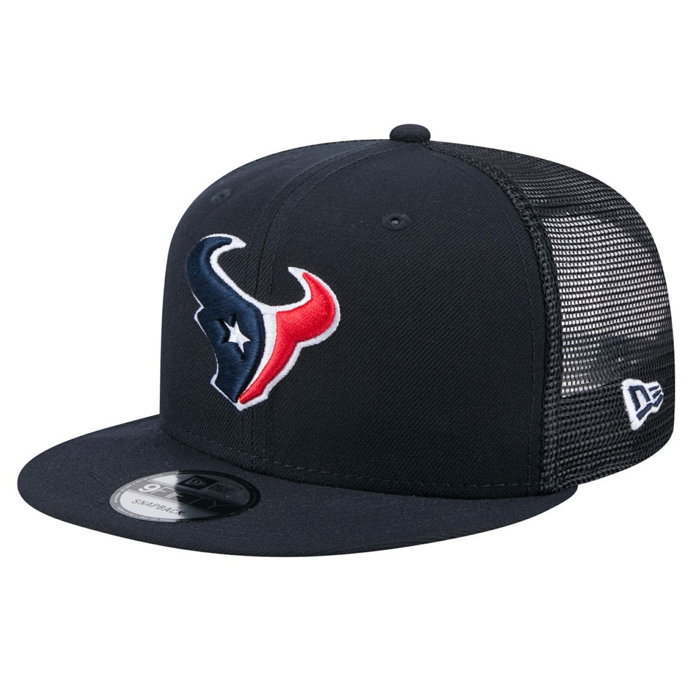 Houston Texans New Era Main Trucker 9FIFTY Snapback Hat - Navy - NFL