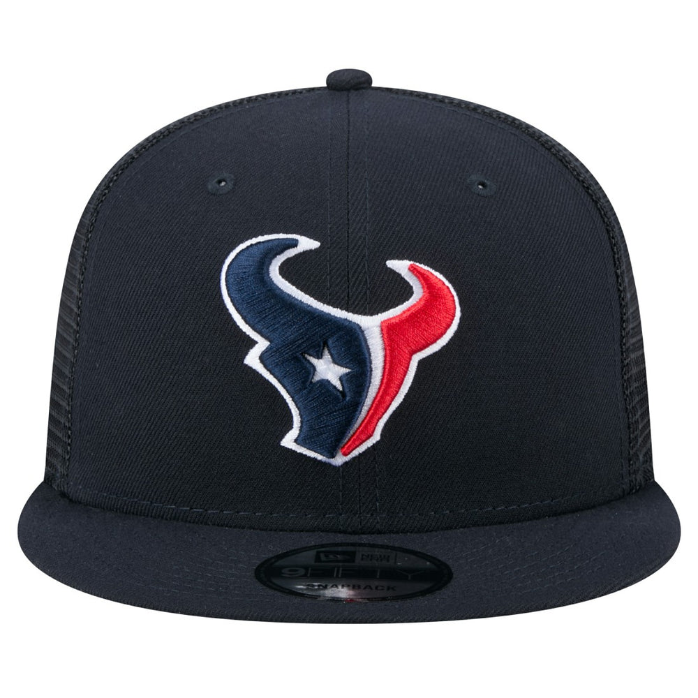Houston Texans New Era Main Trucker 9FIFTY Snapback Hat - Navy - NFL