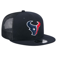 Houston Texans New Era Main Trucker 9FIFTY Snapback Hat - Navy - NFL