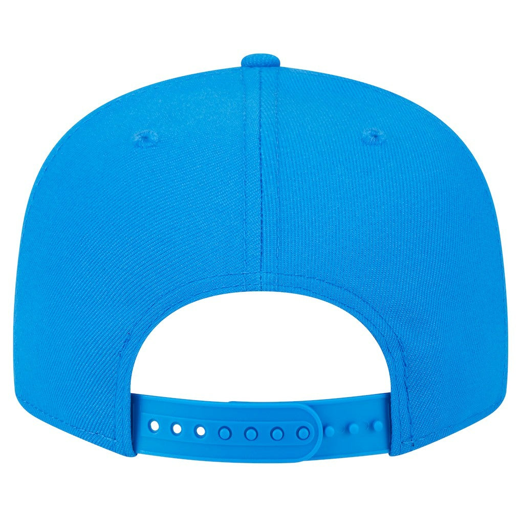Detroit Lions New Era Main Script 9FIFTY Snapback Hat - Blue - NFL