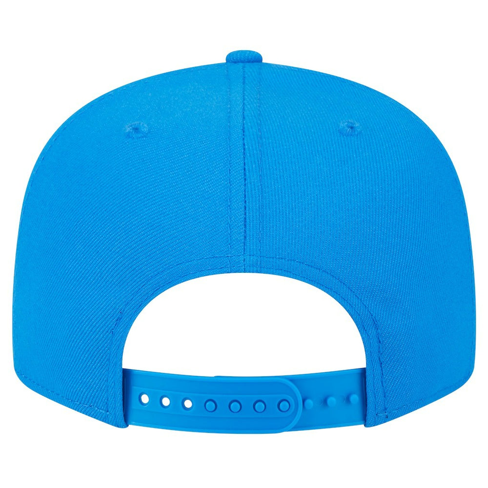 Detroit Lions New Era Main Script 9FIFTY Snapback Hat - Blue - NFL
