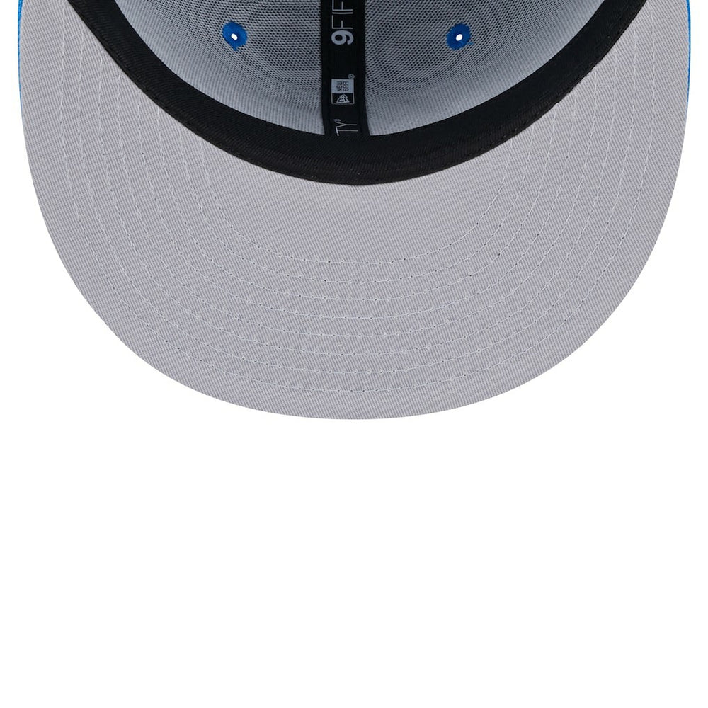 Detroit Lions New Era Main Script 9FIFTY Snapback Hat - Blue - NFL