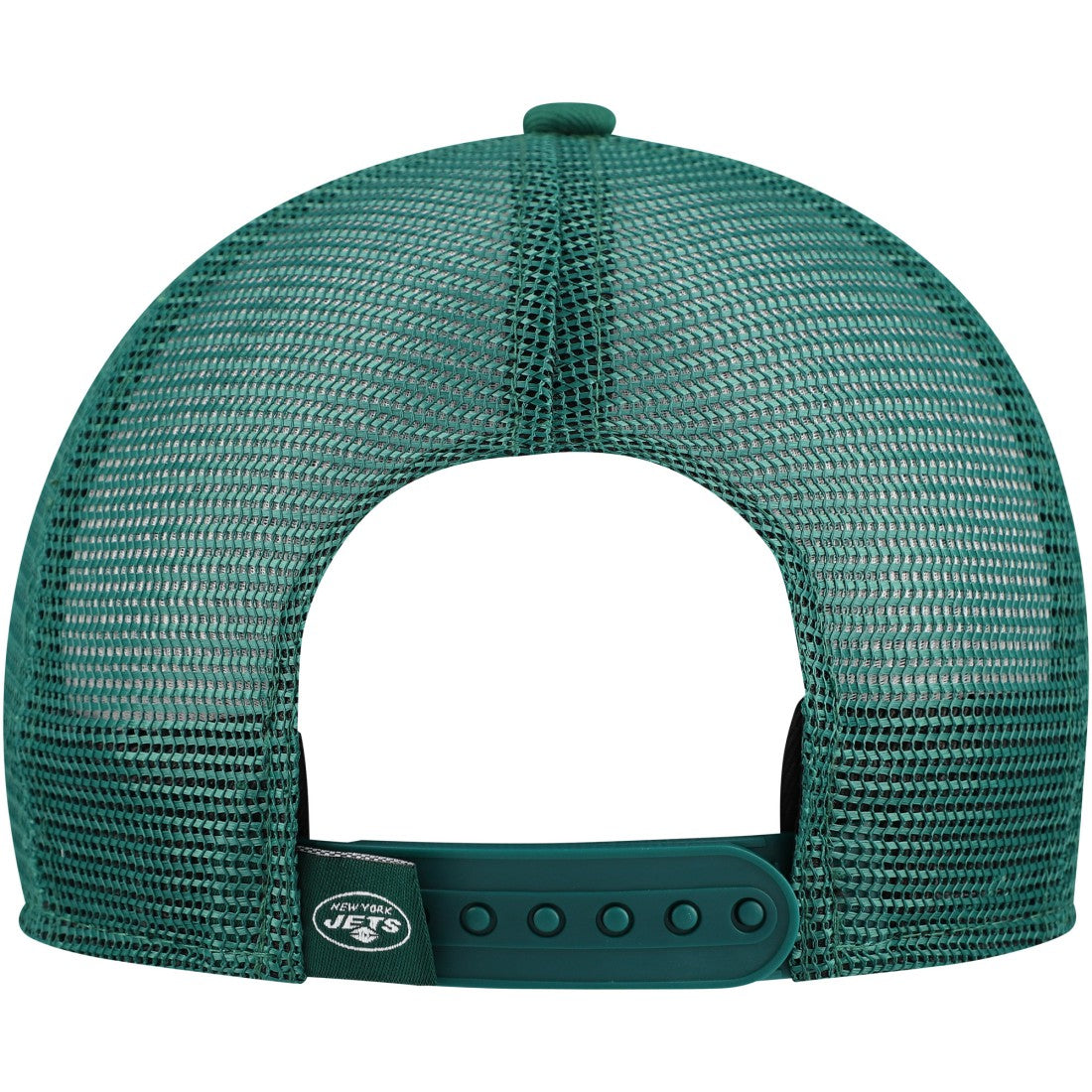 New York Jets New Era Youth Distressed 9FIFTY A-Frame Snapback Hat - White/Green - NFL