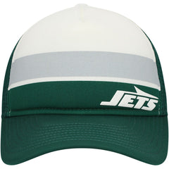 New York Jets New Era Youth Sport Night Color Block 9FORTY A-Frame Trucker Adjustable Hat - Green - NFL