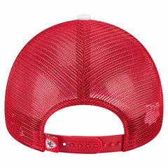 Kansas City Chiefs New Era Preschool Sport Night Color Block 9FORTY A-Frame Trucker Adjustable Hat - Red - NFL