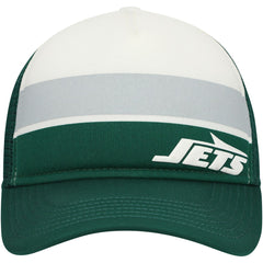 New York Jets New Era Preschool Sport Night Color Block 9FORTY A-Frame Trucker Adjustable Hat - Green - NFL