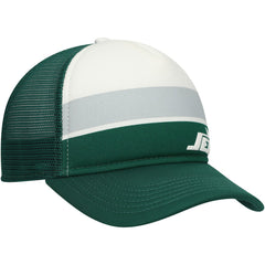 New York Jets New Era Preschool Sport Night Color Block 9FORTY A-Frame Trucker Adjustable Hat - Green - NFL