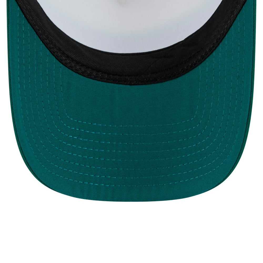Philadelphia Eagles New Era Preschool Sport Night Color Block 9FORTY A-Frame Trucker Adjustable Hat - Midnight Green - NFL