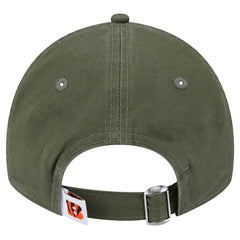 Cincinnati Bengals New Era Youth Main 9TWENTY Adjustable Hat - Olive - NFL