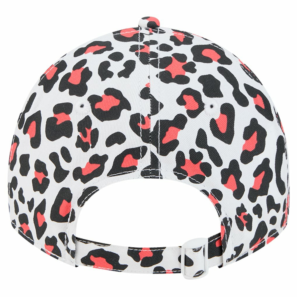 San Francisco 49ers New Era Girls Youth Active Leopard 9TWENTY Adjustable Hat - White - NFL