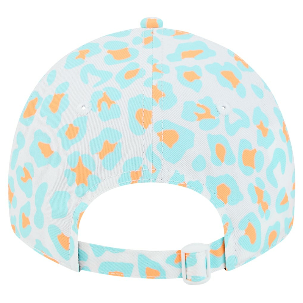 Miami Dolphins New Era Preschool Active Leopard 9TWENTY Adjustable Hat - White - NFL