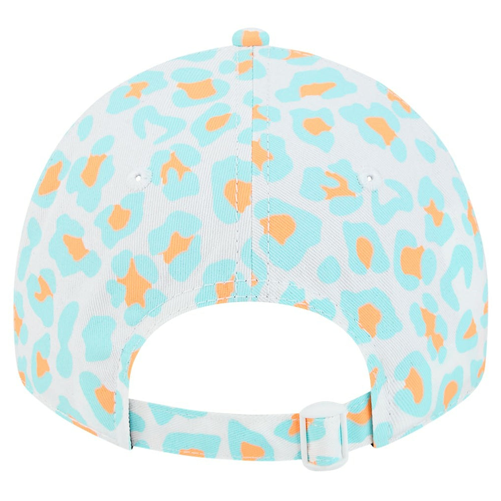 Miami Dolphins New Era Preschool Active Leopard 9TWENTY Adjustable Hat - White - NFL