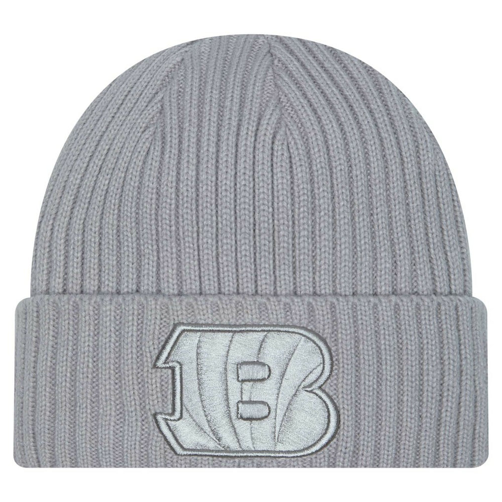 Cincinnati Bengals New Era Youth Color Pack Cuffed Knit Hat - Gray - NFL