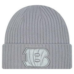 Cincinnati Bengals New Era Youth Color Pack Cuffed Knit Hat - Gray - NFL