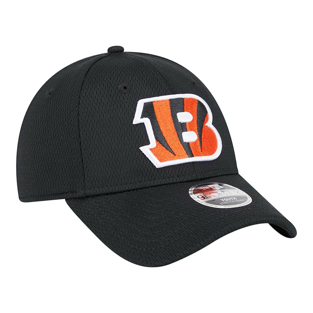 Cincinnati Bengals New Era Preschool Main 9FORTY Adjustable Hat - Black - NFL
