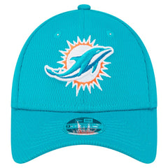 Miami Dolphins New Era Preschool Main 9FORTY Adjustable Hat - Aqua - NFL