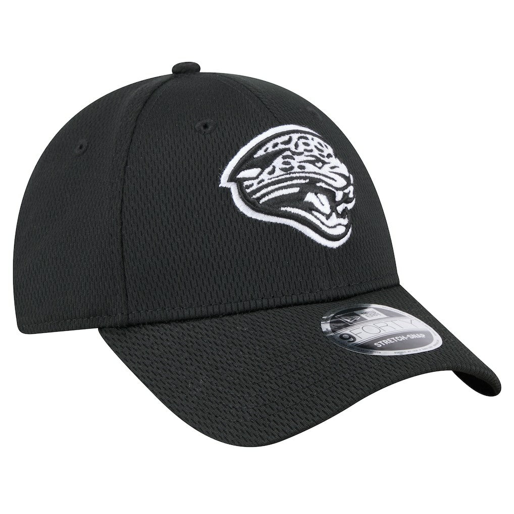 New Era Jacksonville Jaguars Black Main B-Dub 9FORTY Adjustable Hat - NFL