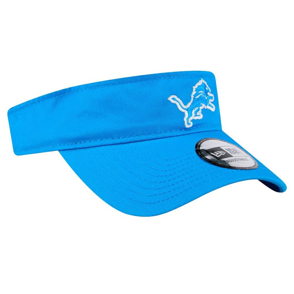 Detroit Lions New Era Main Adjustable Visor - Blue - NFL