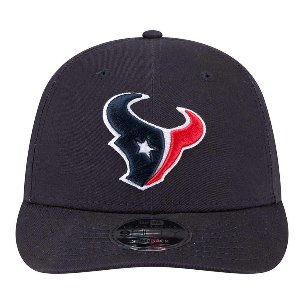 Houston Texans New Era Main Low Profile 9FIFTY Snapback Hat - Navy - NFL