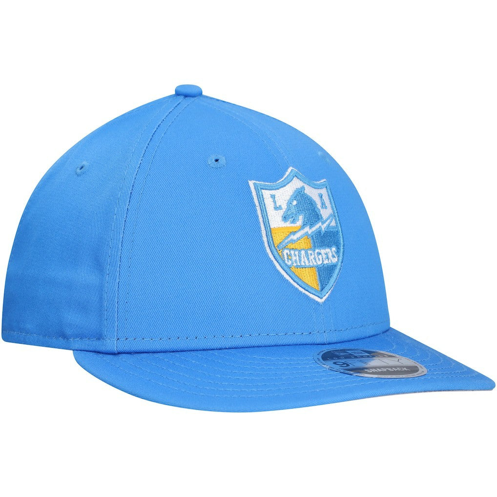 Los Angeles Chargers New Era Main Low Profile 9FIFTY Snapback Hat - Powder Blue - NFL