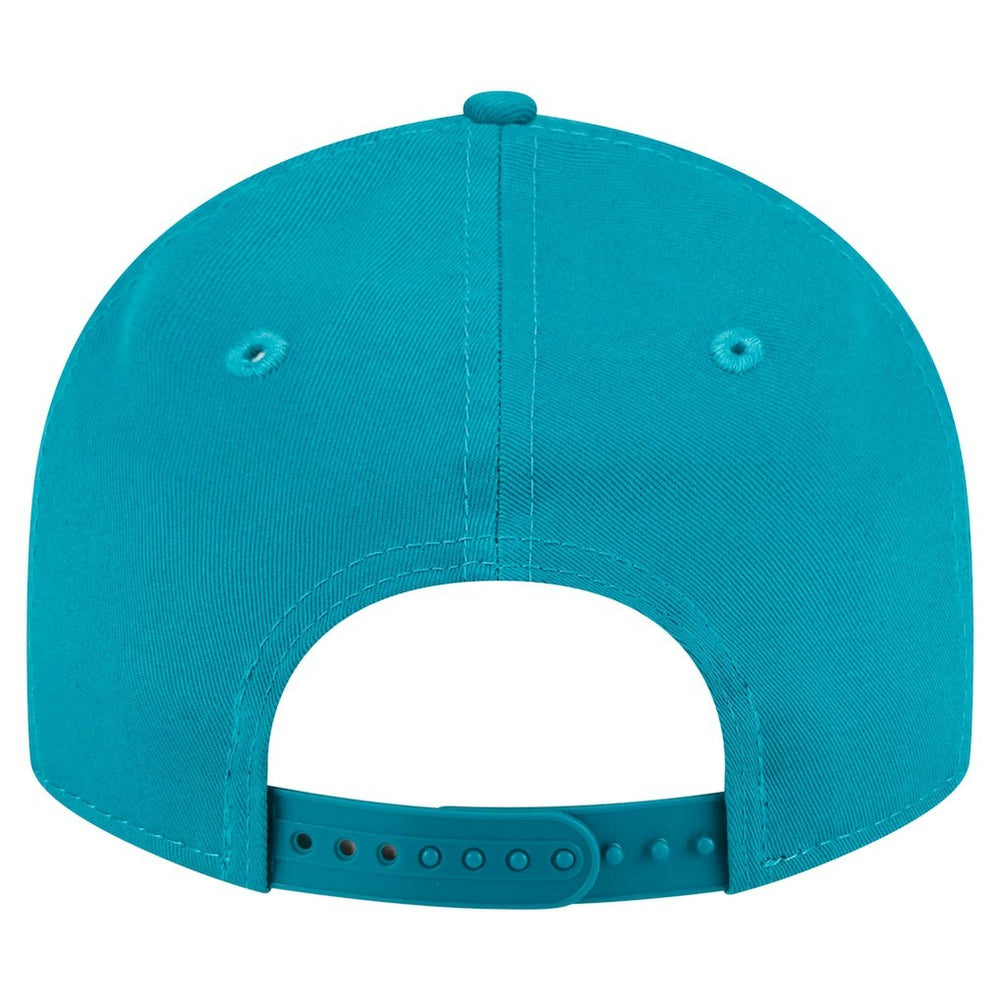 Miami Dolphins New Era Main Low Profile 9FIFTY Snapback Hat - Aqua - NFL