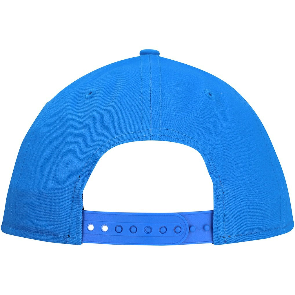 Detroit Lions New Era Main Low Profile 9FIFTY Snapback Hat - Blue - NFL
