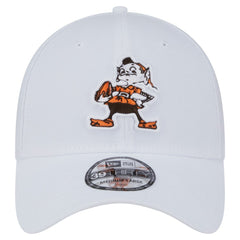 Cleveland Browns New Era Throwback 39THIRTY Flex Hat - White - NFL