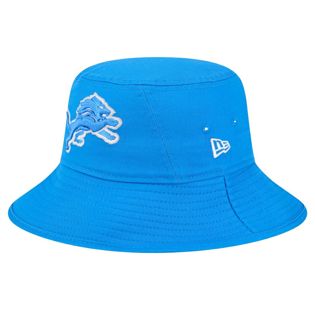 Detroit Lions New Era Main Bucket Hat - Blue - NFL