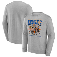 Fanatics Fall Out Boy x New York Knicks So Much For (2our) Dust Fleece Pullover Sweatshirt Gray
