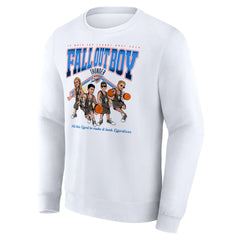 Fanatics Fall Out Boy x Oklahoma City Thunder So Much For (2our) Dust Fleece Pullover Sweatshirt White