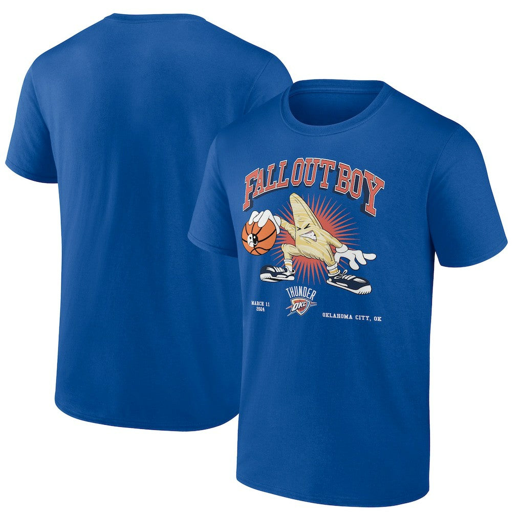 Fanatics Fall Out Boy x Oklahoma City Thunder So Much For (2our) Dust T-Shirt Blue